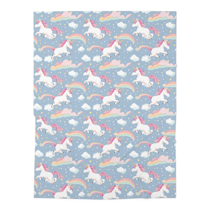 Snuggle Sky Unicorns Baby Swaddle Blanket