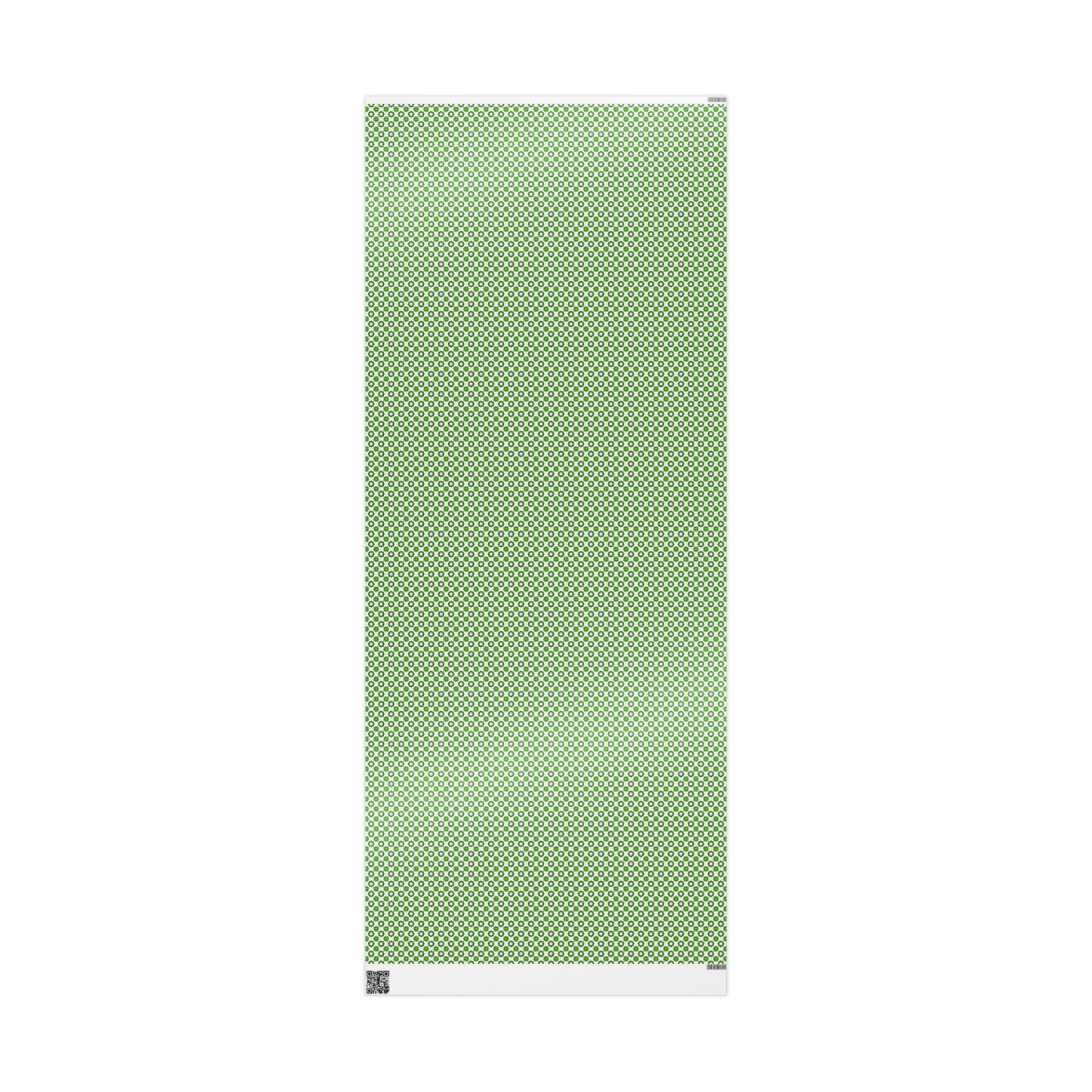 Emerald Star Garden Wrapping Paper
