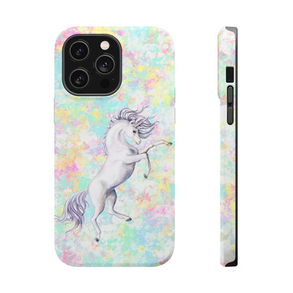 Pastel Pegasus MagSafe® Compatible Tough Case for iPhone