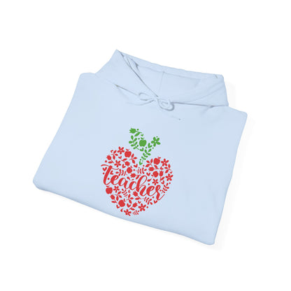 Teacher Heart 1 Heavy Blend™ Hooded Sweatshirt
