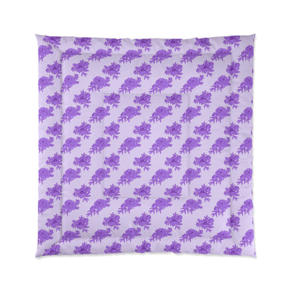 Royal Orchid Peonies Basic Bedding Set