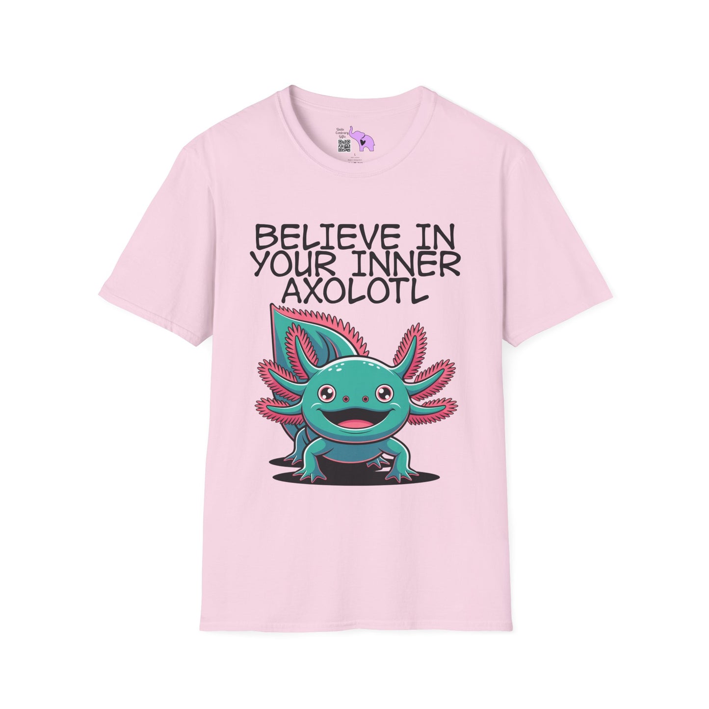 Believe In Your Inner Axolotl Adult T-shirt