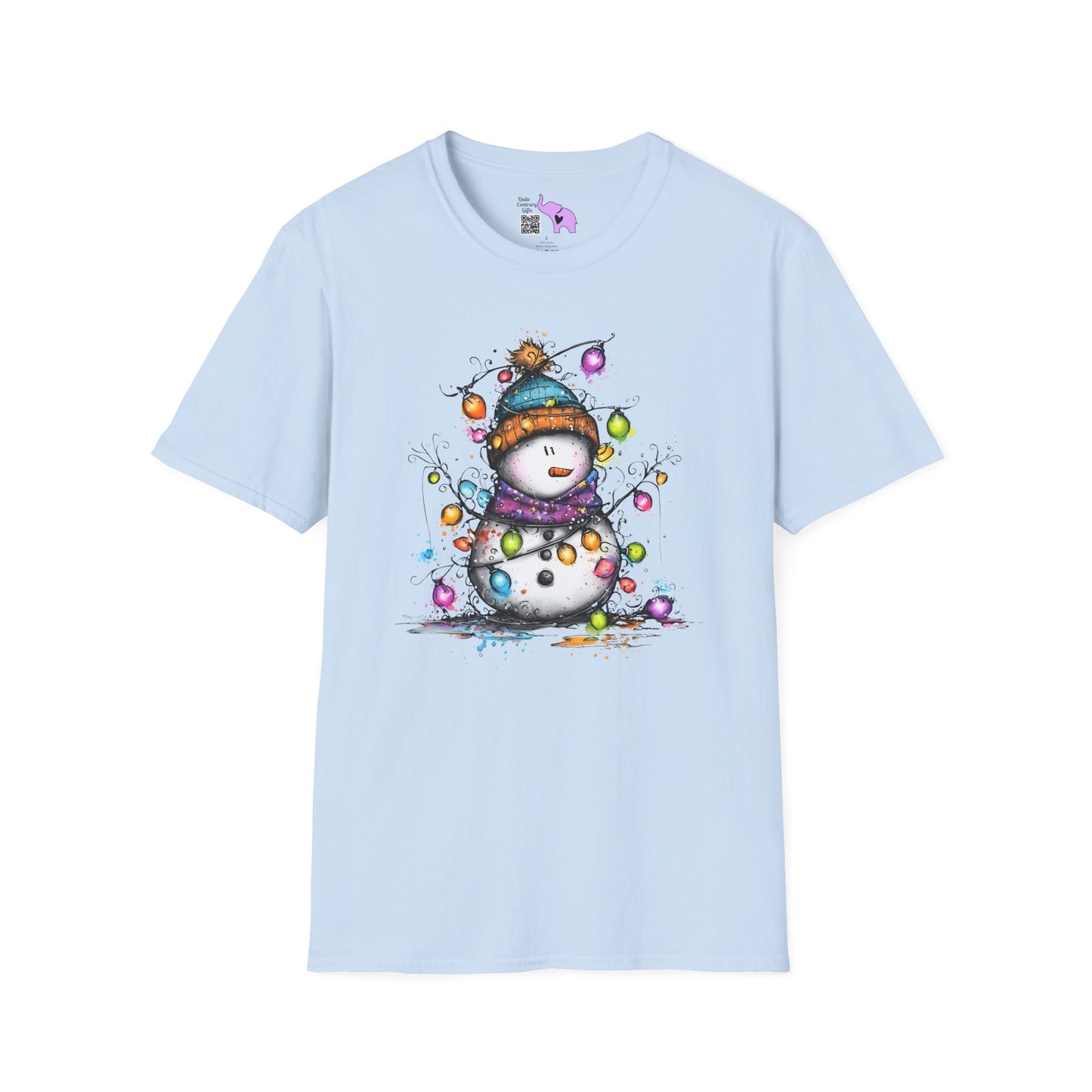 Frosty, But Frazzled Adult T-shirt