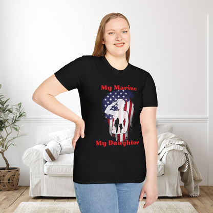 My Marine My Daughter (Mom) T-shirt