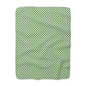 Emerald Star Garden Fleece Blanket