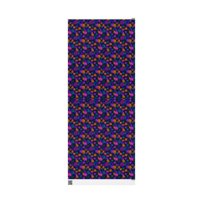 Luminous Carnations Wrapping Paper
