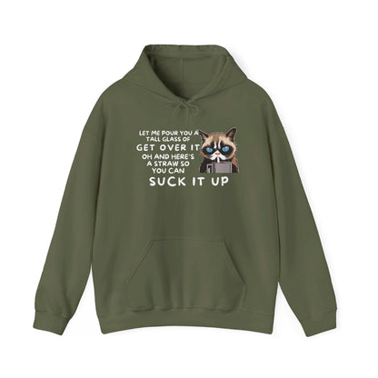 Let Me Pour You A Tall Glass of Get Over It... Heavy Blend™ Hooded Sweatshirt