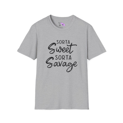 Sorta Sweet Sorta Savage Adult T-shirt