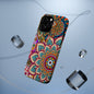 Colorful Mandala MagSafe® Compatible Tough Case for iPhone