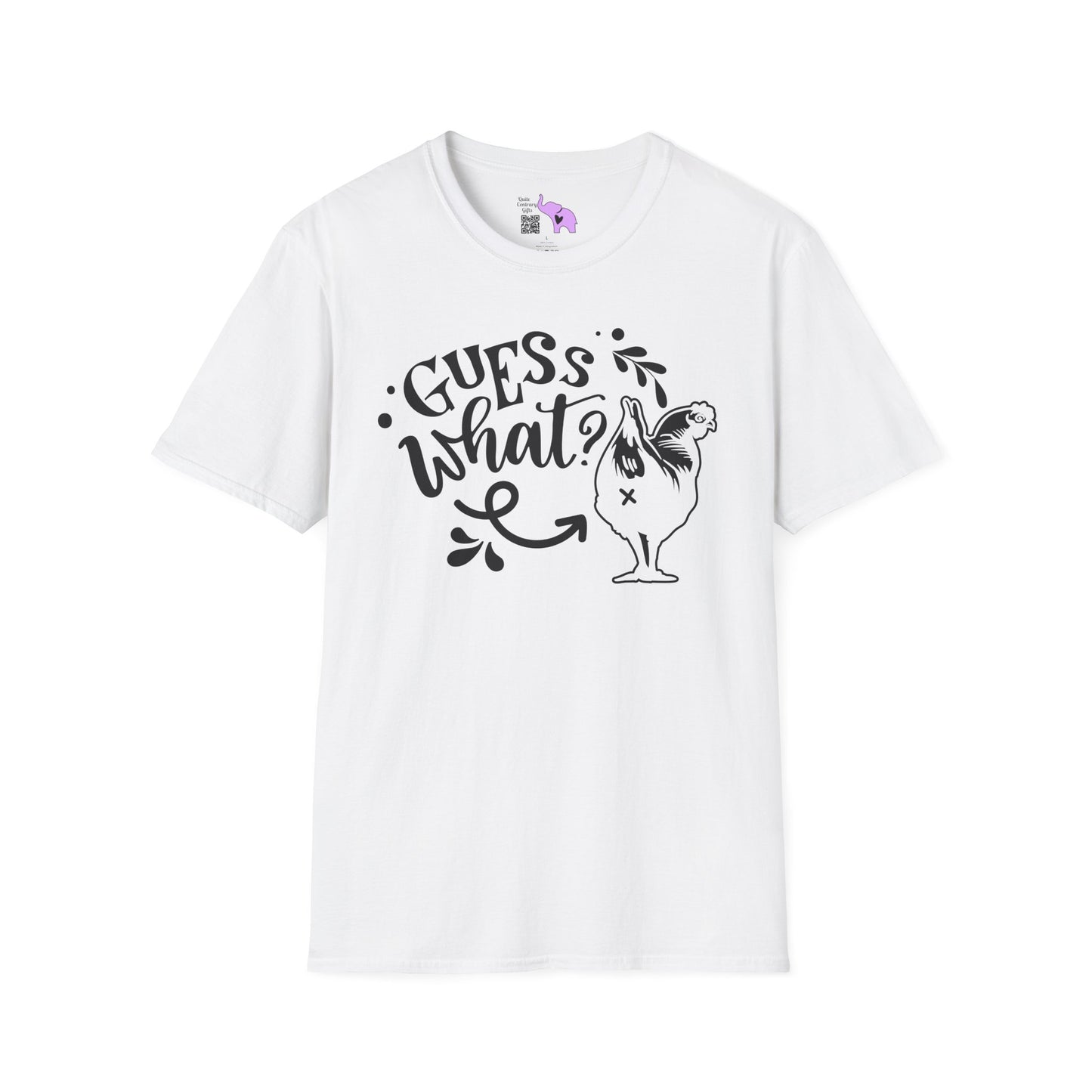 Guess What (Chicken Butt) Adult T-shirt