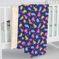 Axolotl Lagoon Sherpa Fleece Blanket