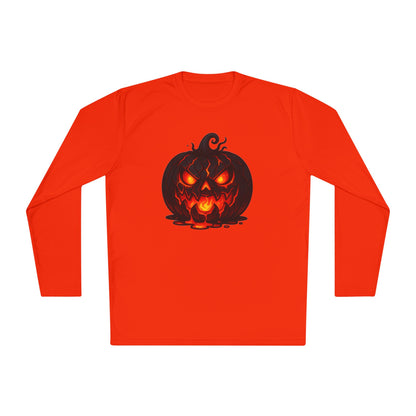 ""Inferno Jack-O’-Lantern Adult Long Sleeve Tee