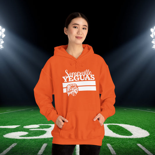 Somerville Yeguas w/Mascot Adult Heavy Blend™ Hooded Sweatshirt