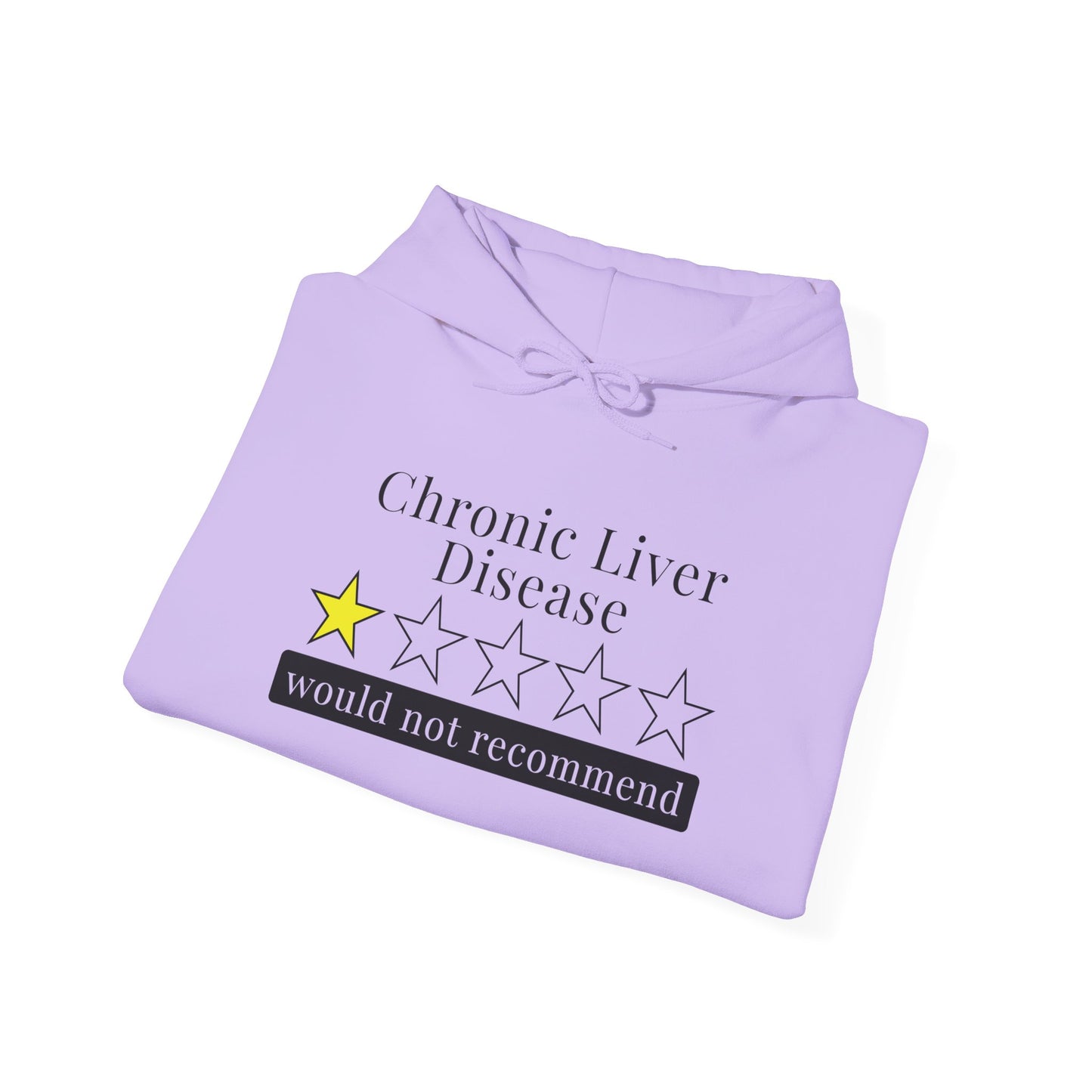 Chronic Liver Disease 1 Star Would Not Recommend Heavy Blend™ Hooded Sweatshirt