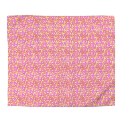 Sunset Sorbet Camo Microfiber Duvet Cover