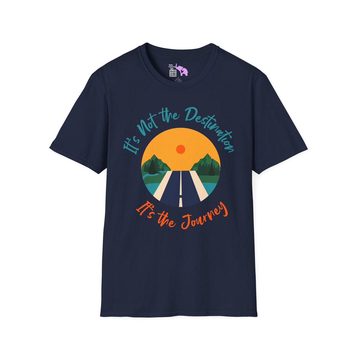 It's Not The Destination It's The Journey Adult T-shirt