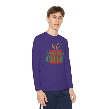 Christmas Cutie Youth Long Sleeve Tee