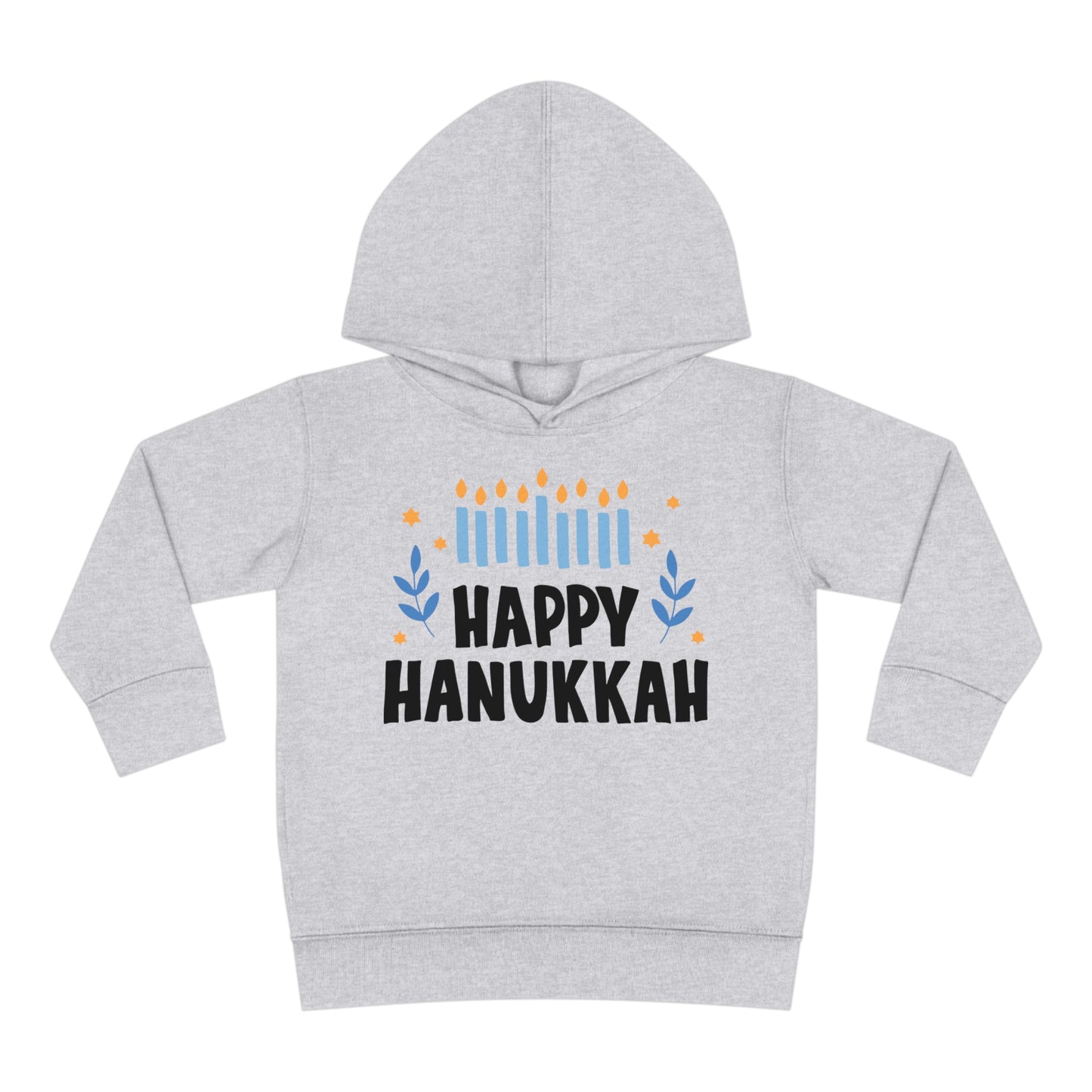 Happy Hanukkah 5 Toddler Pullover Fleece Hoodie