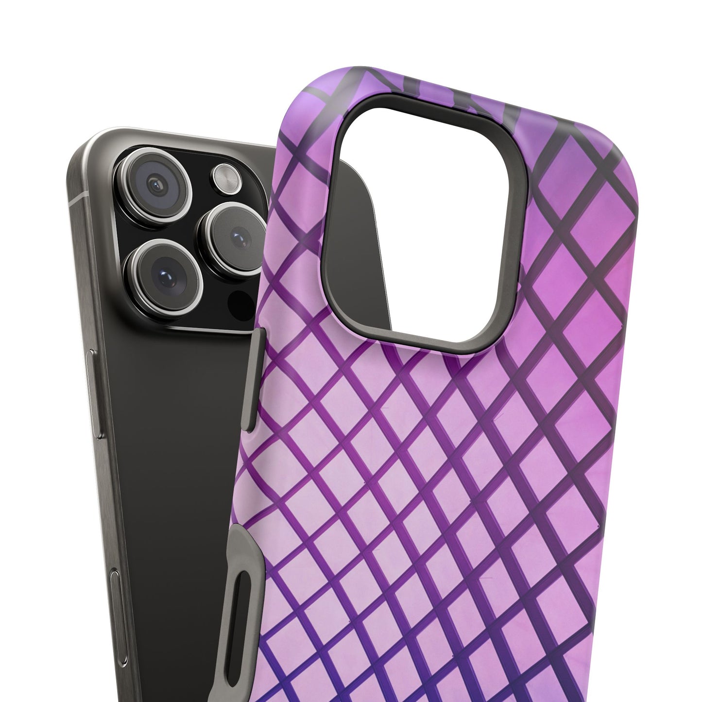 Midnight Mist Mosaic MagSafe® Compatible Tough Case for iPhone