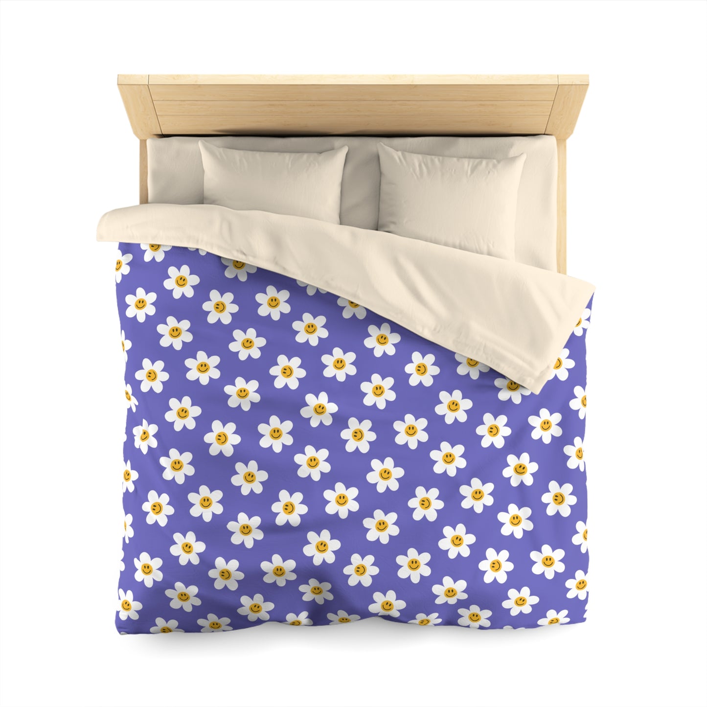 Daisy Grins Microfiber Duvet Cover