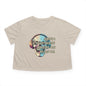 I Have Absolutely No Desire To Fit In Women's Flowy Cropped Tee