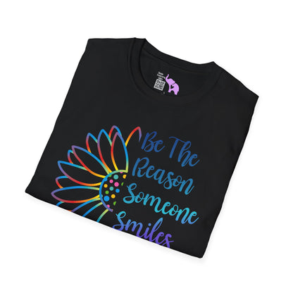 Be The Reason Someone Smiles Today Adult T-shirt
