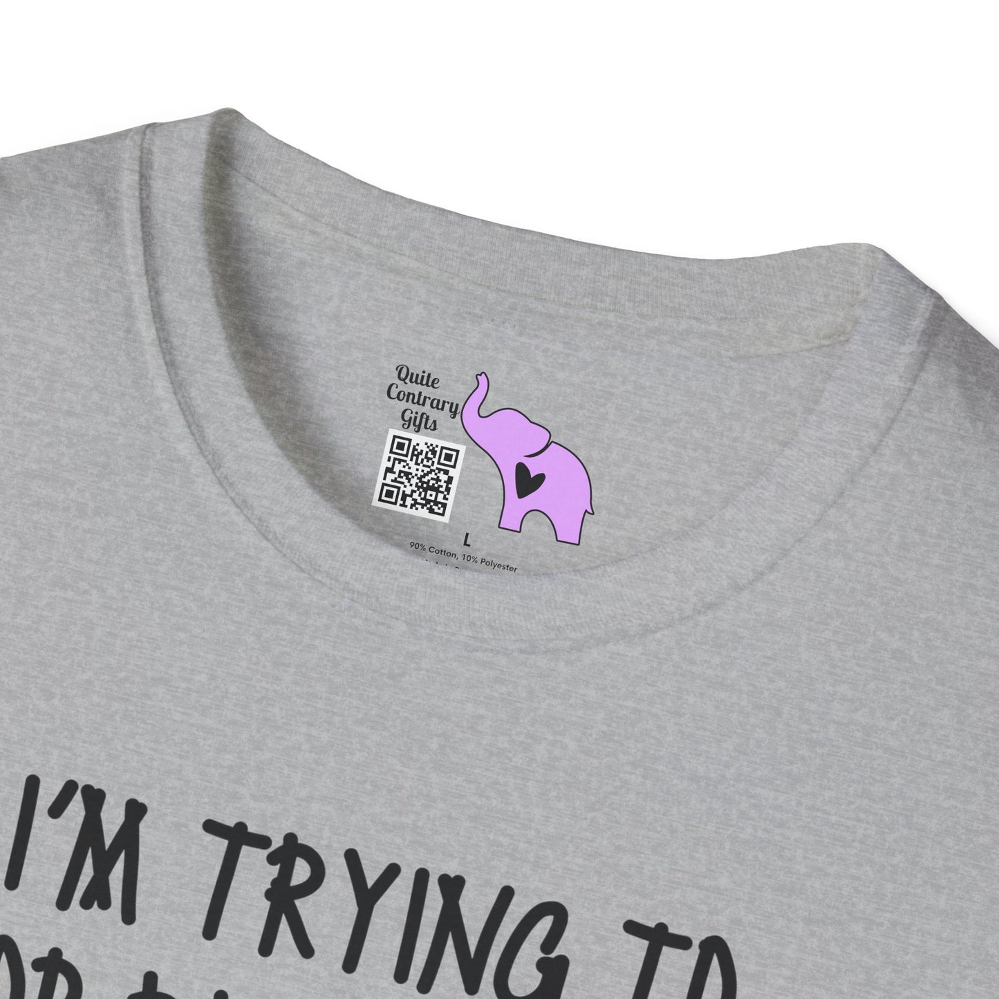 I'm Trying To Stop Being Mean But Yall Have To Stop Being Stupid First Adult T-shirt