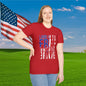 Land of the Free Home of the Brave Adult T-Shirt