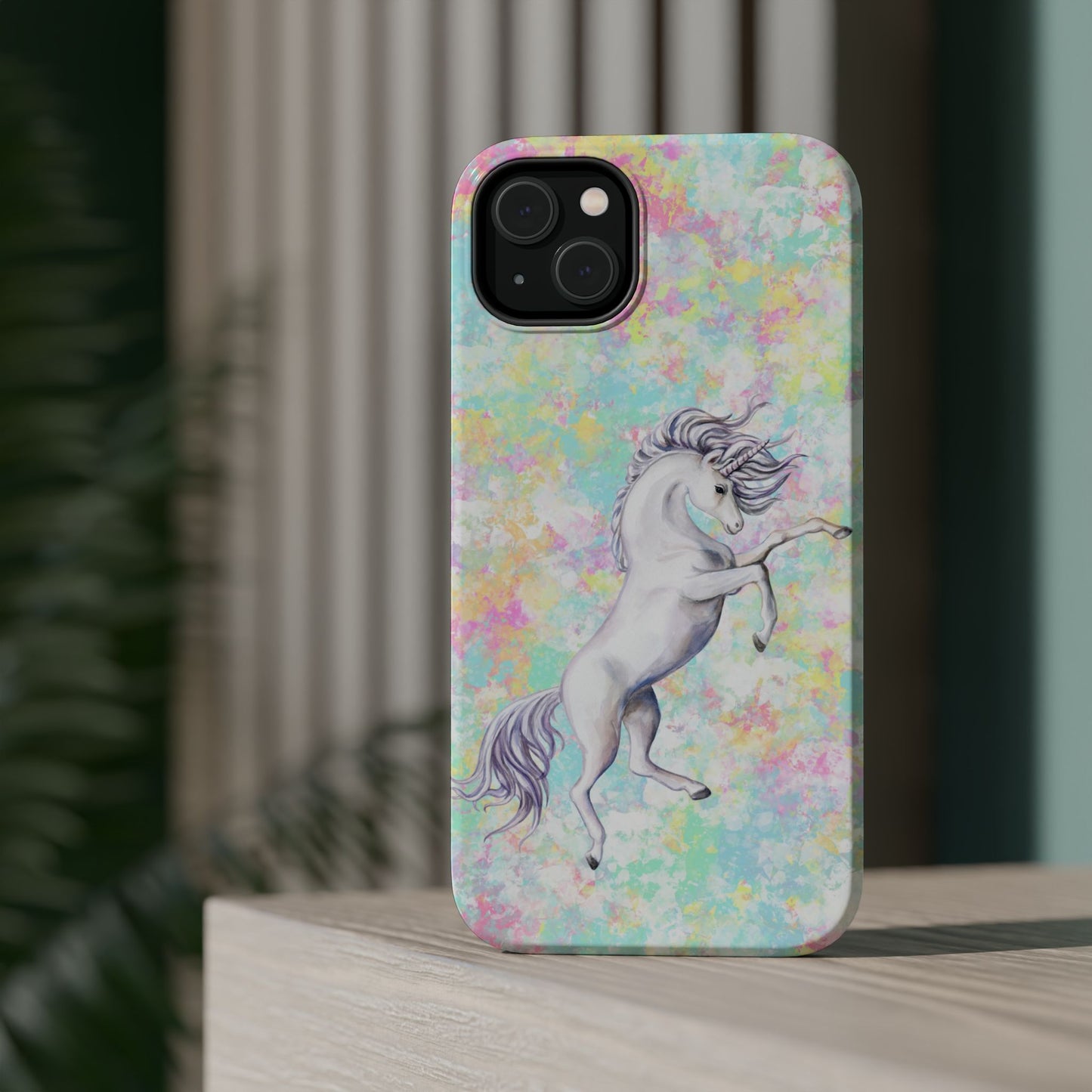 Pastel Pegasus MagSafe® Compatible Tough Case for iPhone