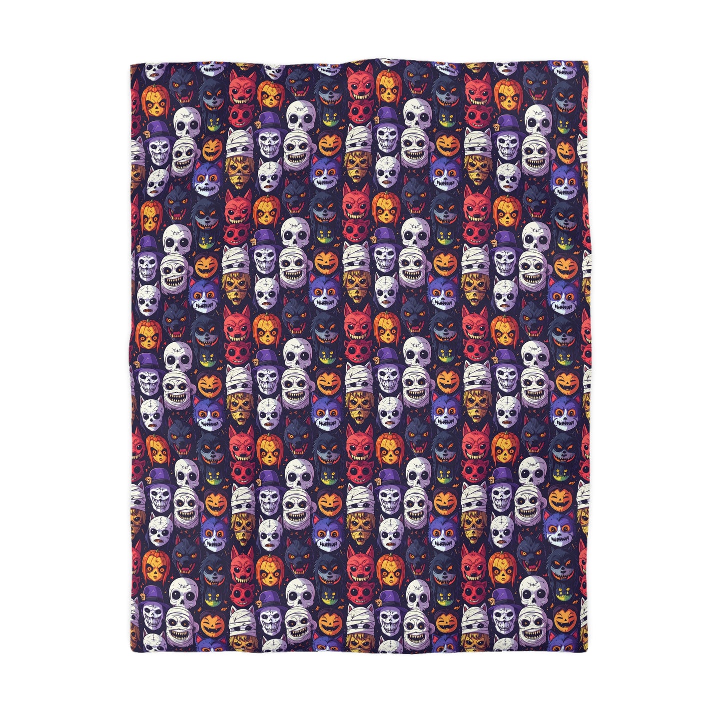 Monster Mash Up Microfiber Duvet Cover