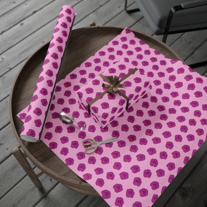 Rosy Dream Peonies Wrapping Paper