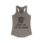 Meet Me At The Beach Women's Ideal Racerback Tank