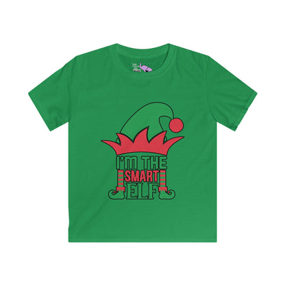 I'm The Smart Elf Youth Softstyle Tee