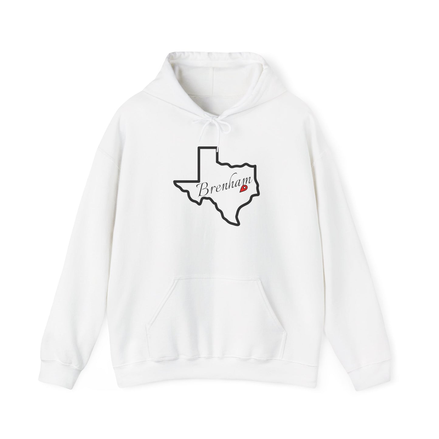 Brenham Texas Adult Heavy Blend™ Hooded Sweatshirt