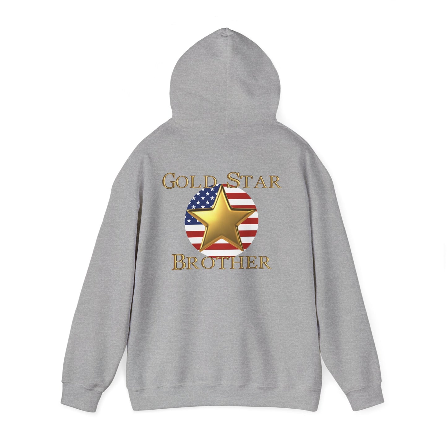 Gold Star Brother Heavy Blend™ Hooded Sweatshirt