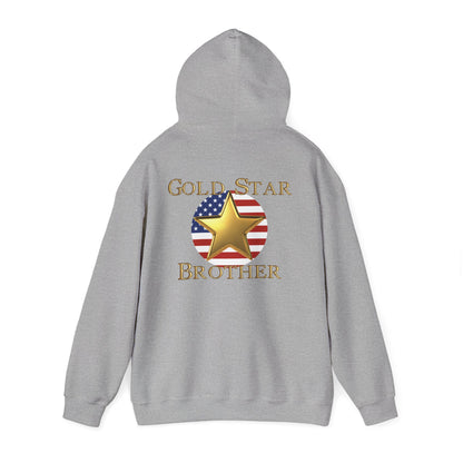 Gold Star Brother Heavy Blend™ Hooded Sweatshirt