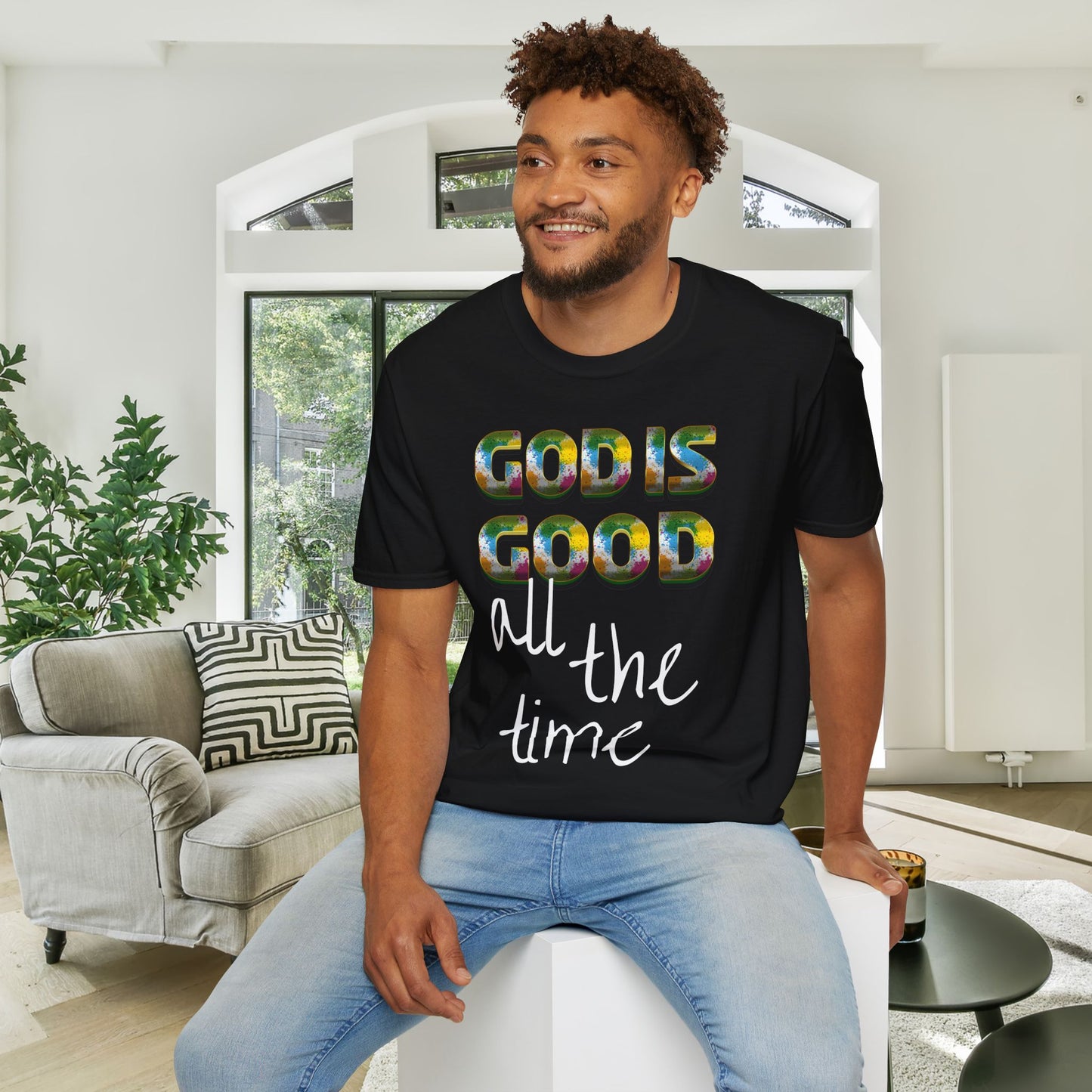 God Is Good All The Time (2) Adult T-shirt