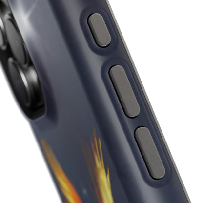 Phoenix Over Nebula MagSafe® Compatible Tough Case for iPhone
