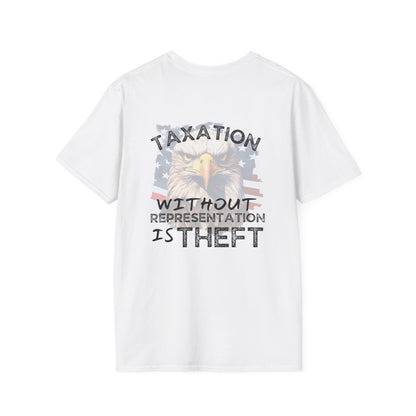 Taxation without Representation is Theft Adult T-shirt
