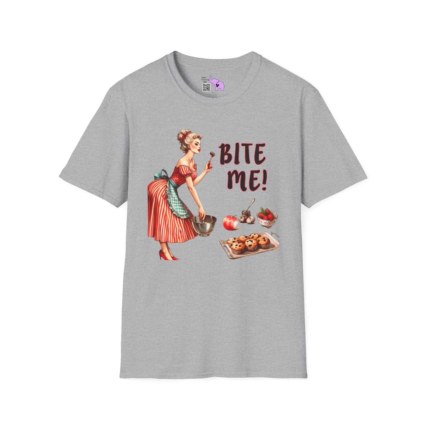 Bite Me Adult T-shirt