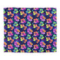 Watercolor Flowers Microfiber Duvet Cover
