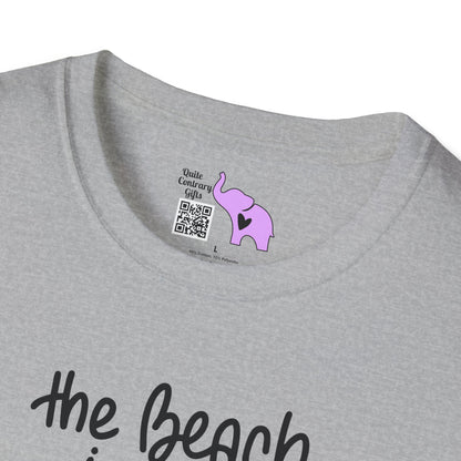 The Beach Is My Happy Place (2) Adult T-shirt