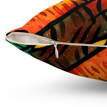 Kuumba Spark Throw Pillow