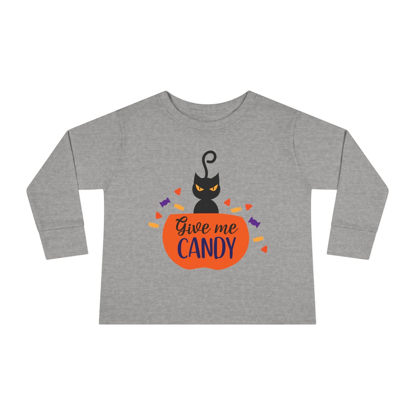 Give Me Candy Toddler Long Sleeve Tee