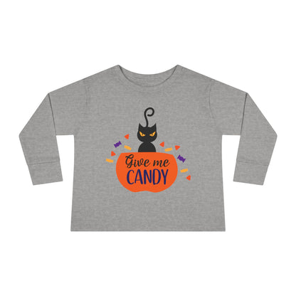 Give Me Candy Toddler Long Sleeve Tee