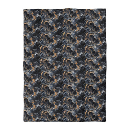 Moonspill Marble Microfiber Duvet Cover