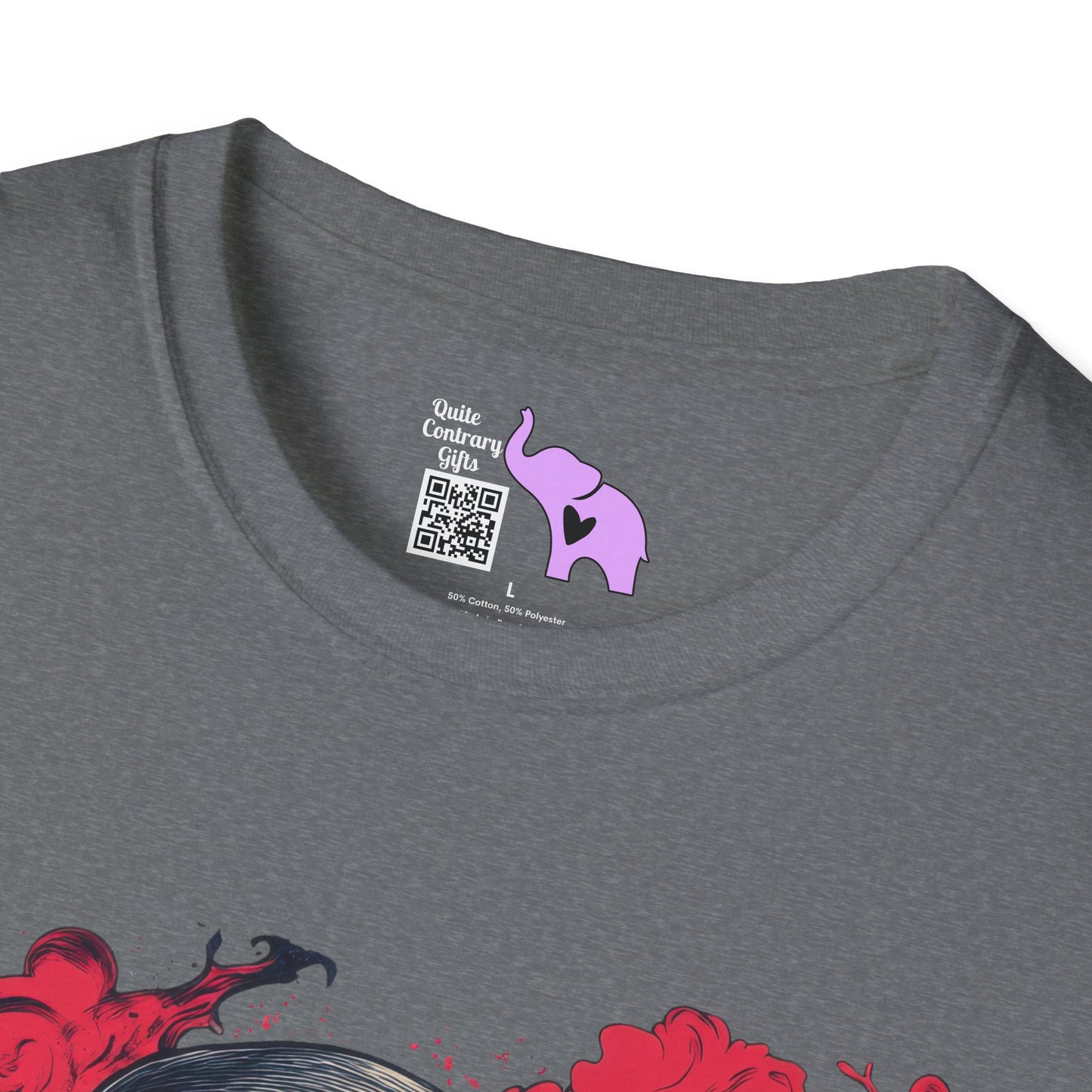 Creepy Skull 2 Adult T-shirt