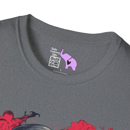 Creepy Skull 2 Adult T-shirt