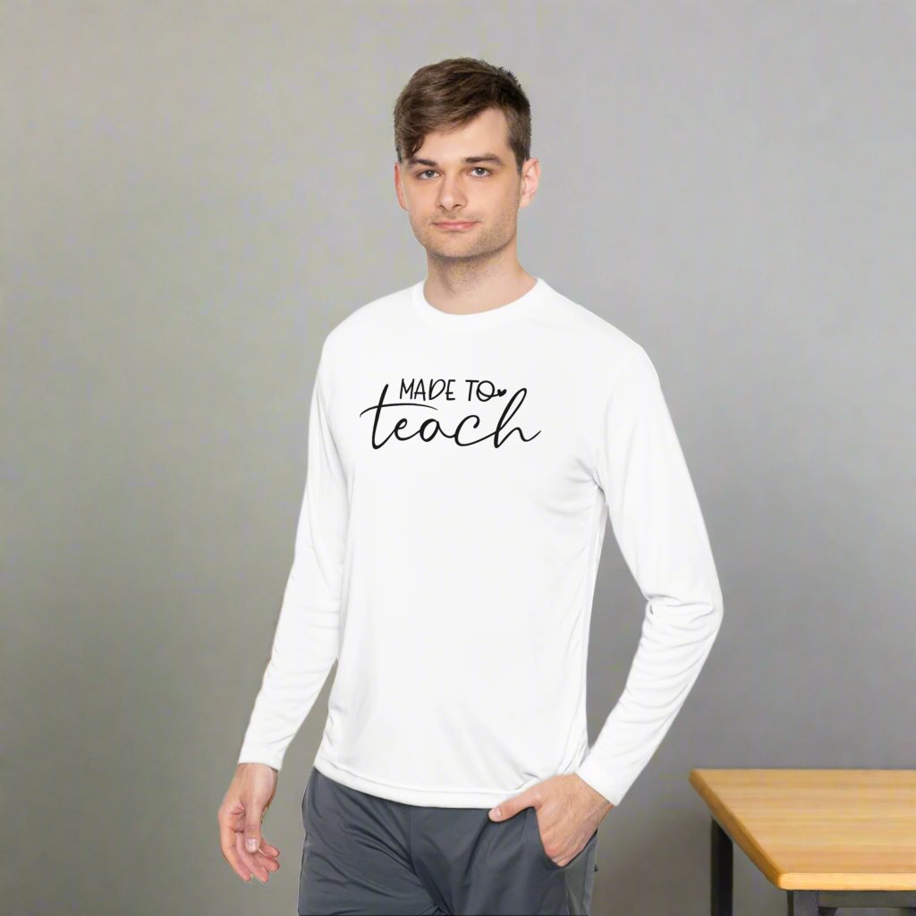 Made to Teach Adult Long Sleeve Tee