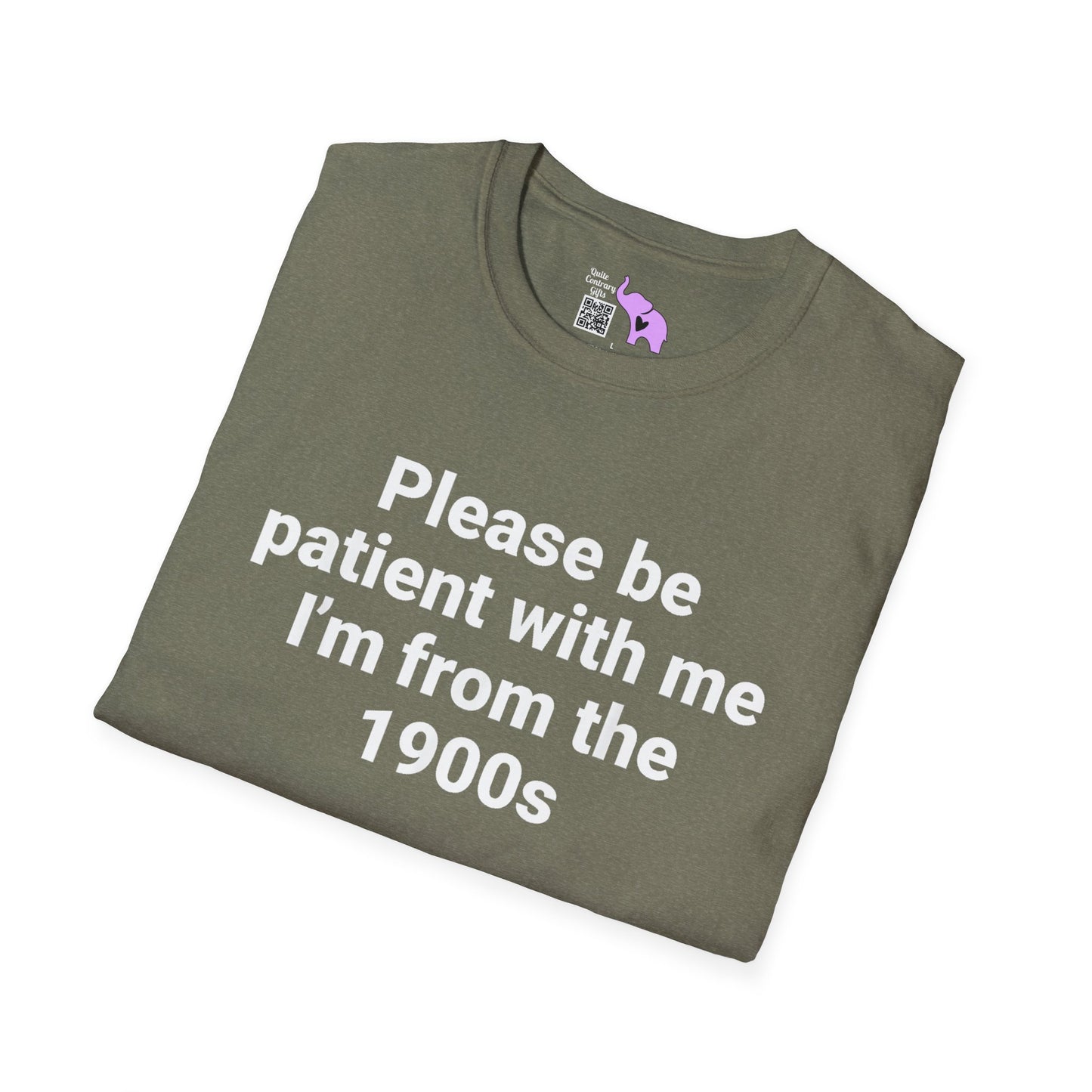 Please Be Patient With Me I'm From The 1900's (Simple) Adult T-shirt
